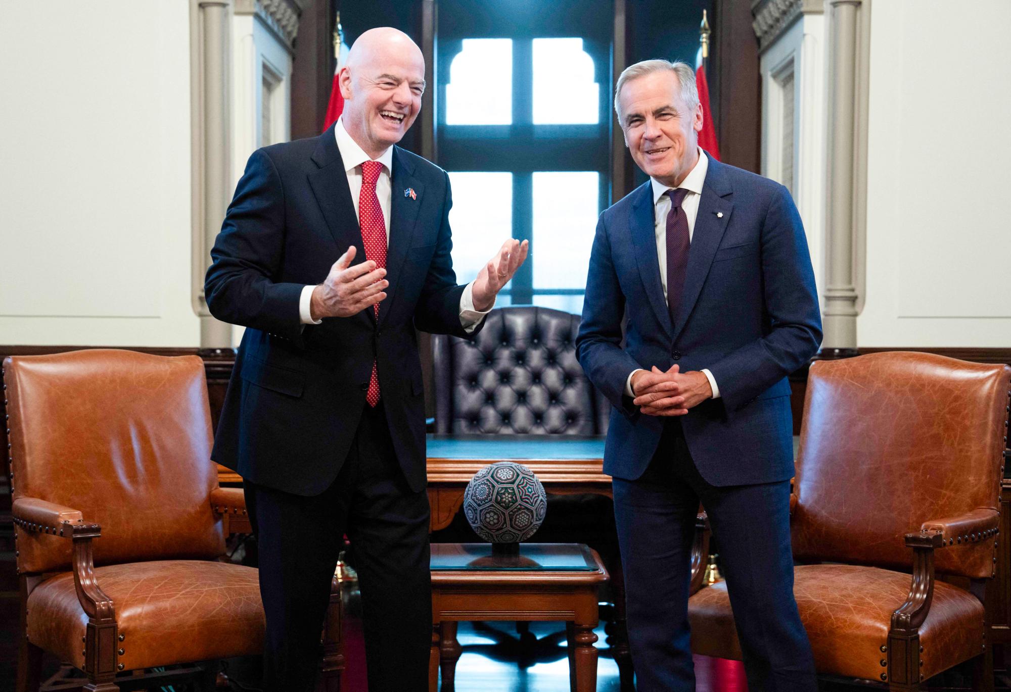 Mark Carney, premier ministre du Canada, confie ne plus avoir confiance en Gianni Infantino après l'annonce du projet de vente de la Coupe du monde
