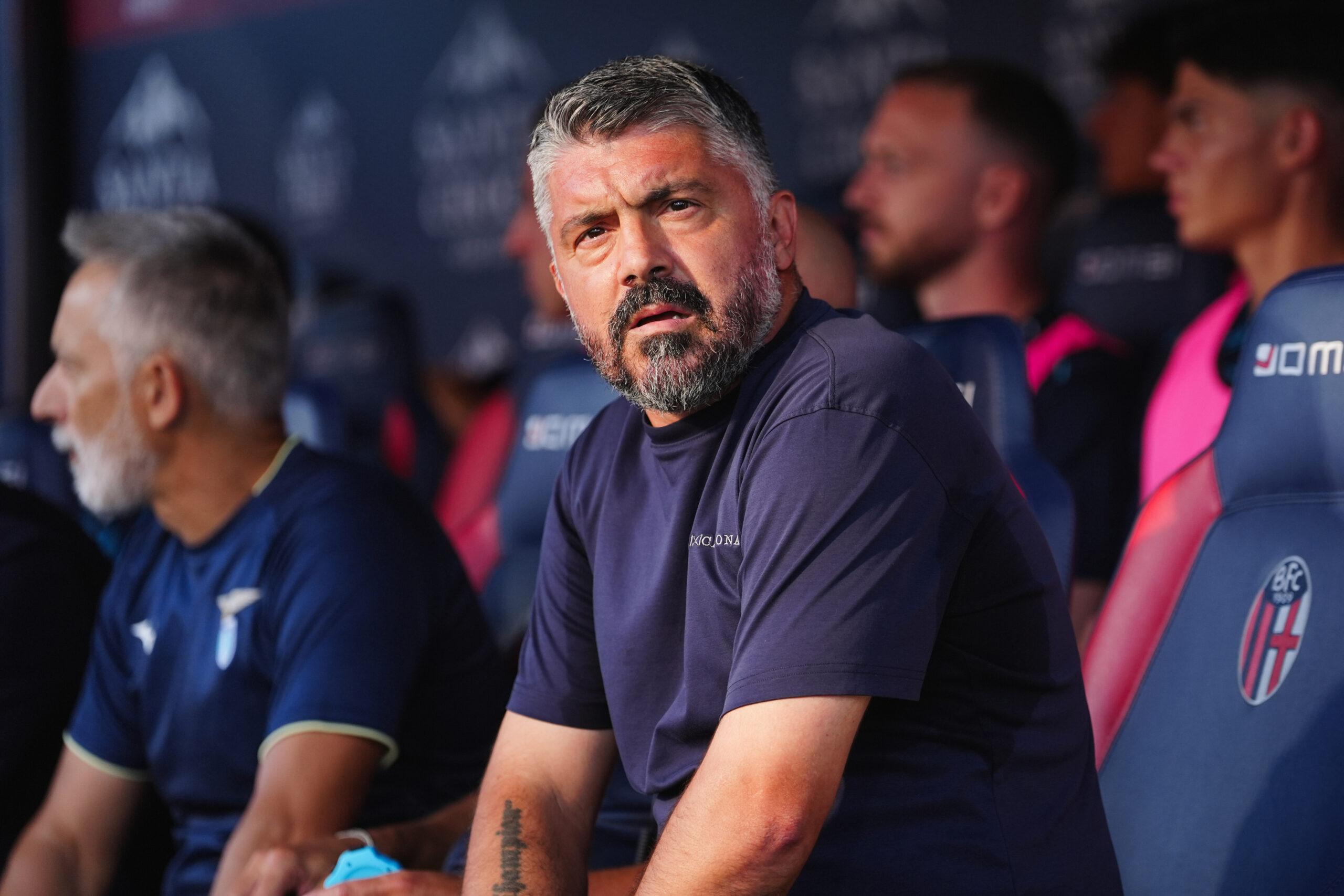 Serie A : Gennaro Gattuso remporte contre Bologne son premier match avec la Lazio Rome