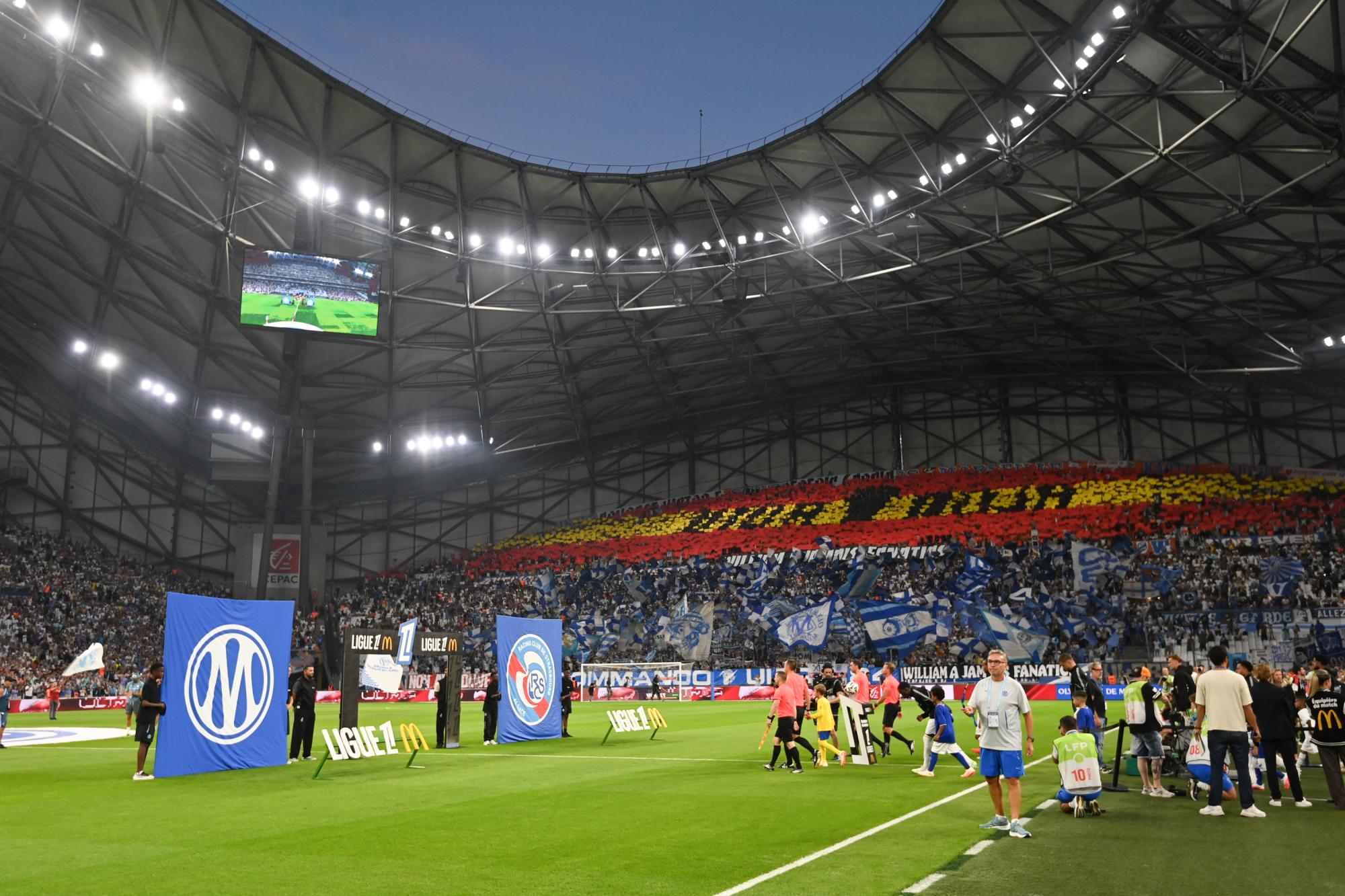 OM-Strasbourg : les explications sur le tifo « Viva Roja » pour l'Espagne au Vélodrome