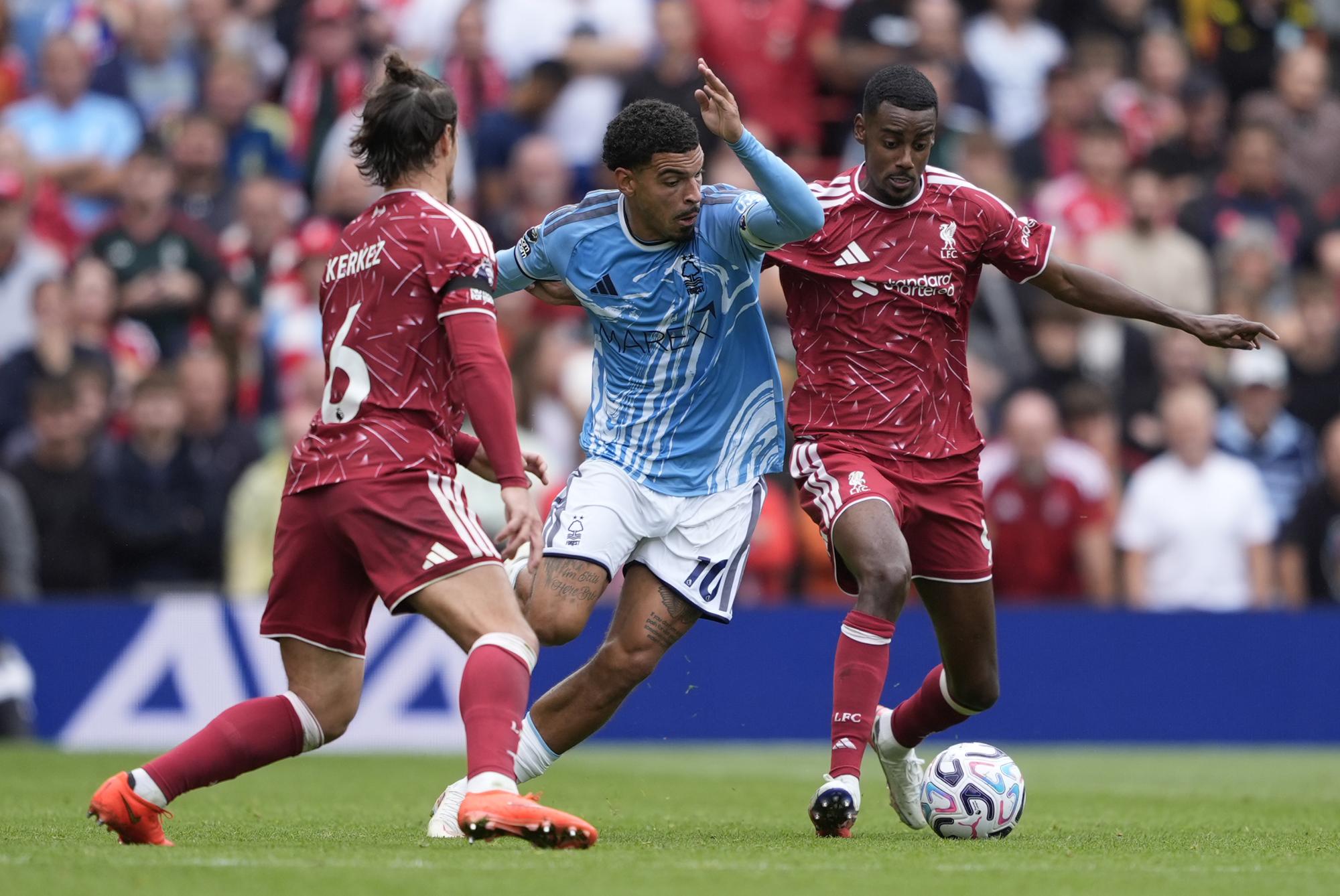 Premier League : Liverpool encore tenu en échec par Nottingham Forest