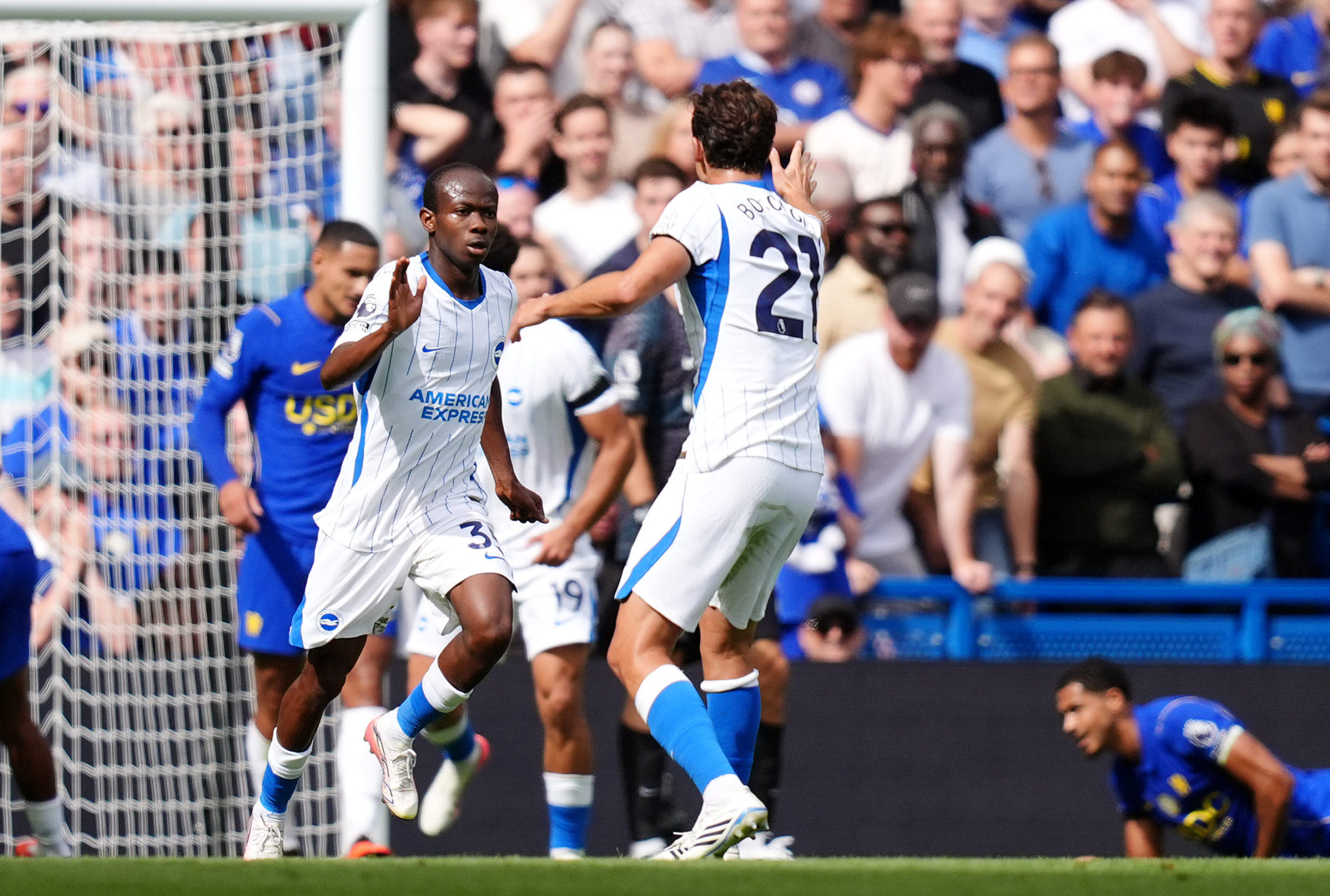Premier League : quand la pilosité de Malick Yalcouyé fait plus parler que son efficacité à Brighton