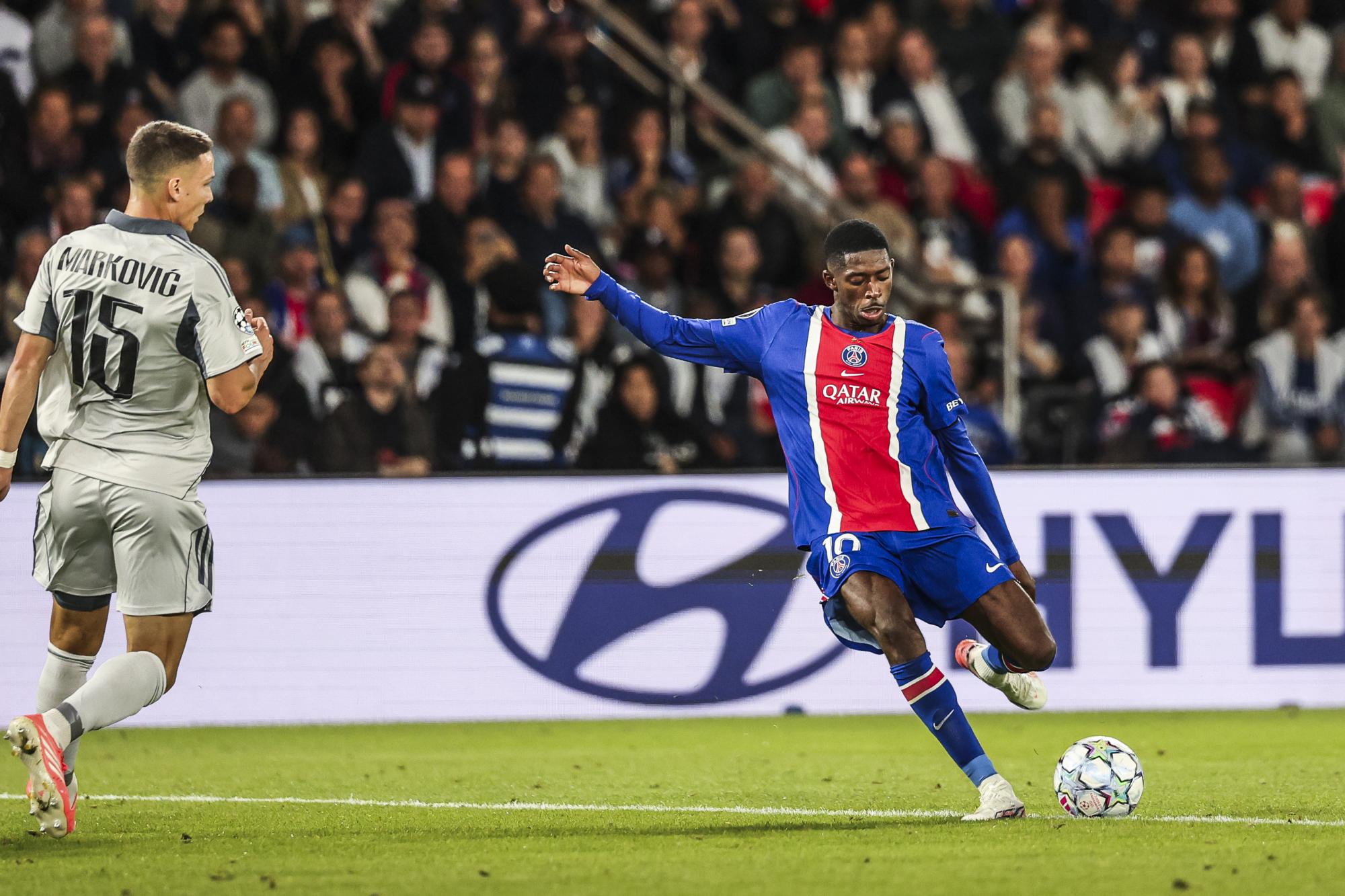 Ligue des champions : Ousmane Dembélé a envie d'enchaîner les matchs