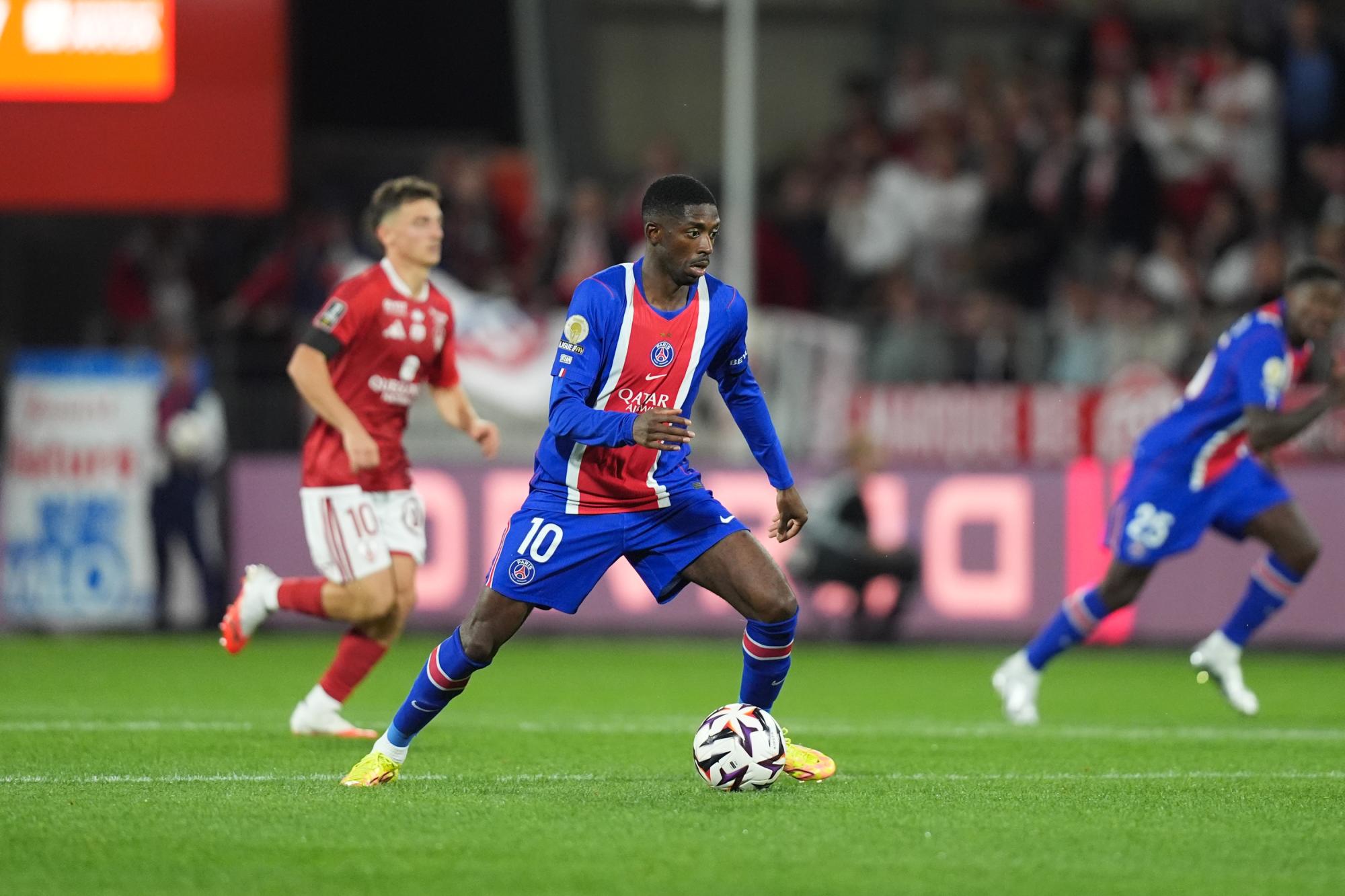 Ligue 1 : Ousmane Dembélé répond à Kylian Mbappé et assure qu'il n'a «/jamais été l'élu /»
