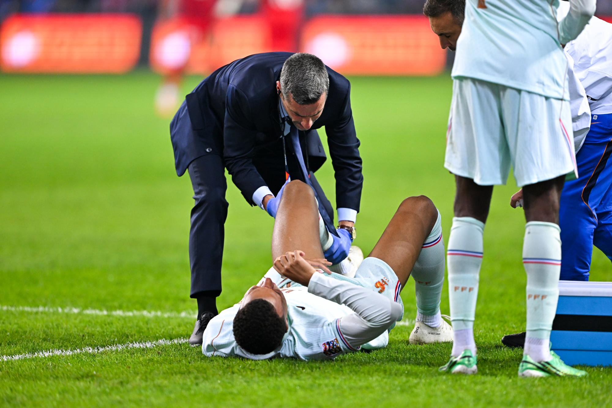 Ligue des nations : Kylian Mbappé sort sur blessure après son but contre la Turquie