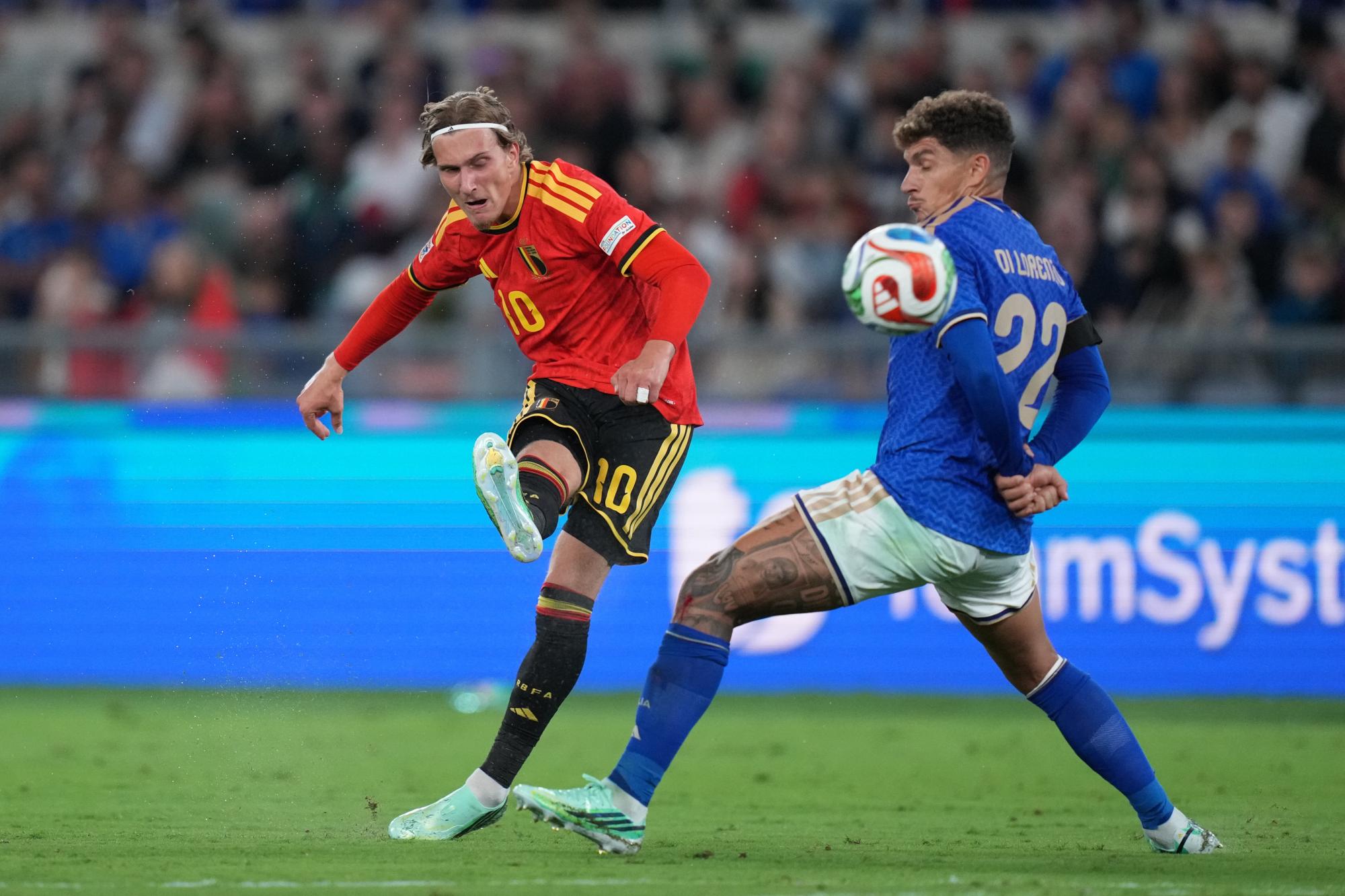 Ligue des nations : La Belgique de Mark van Bommel scalpe l'Italie de Roberto Mancini