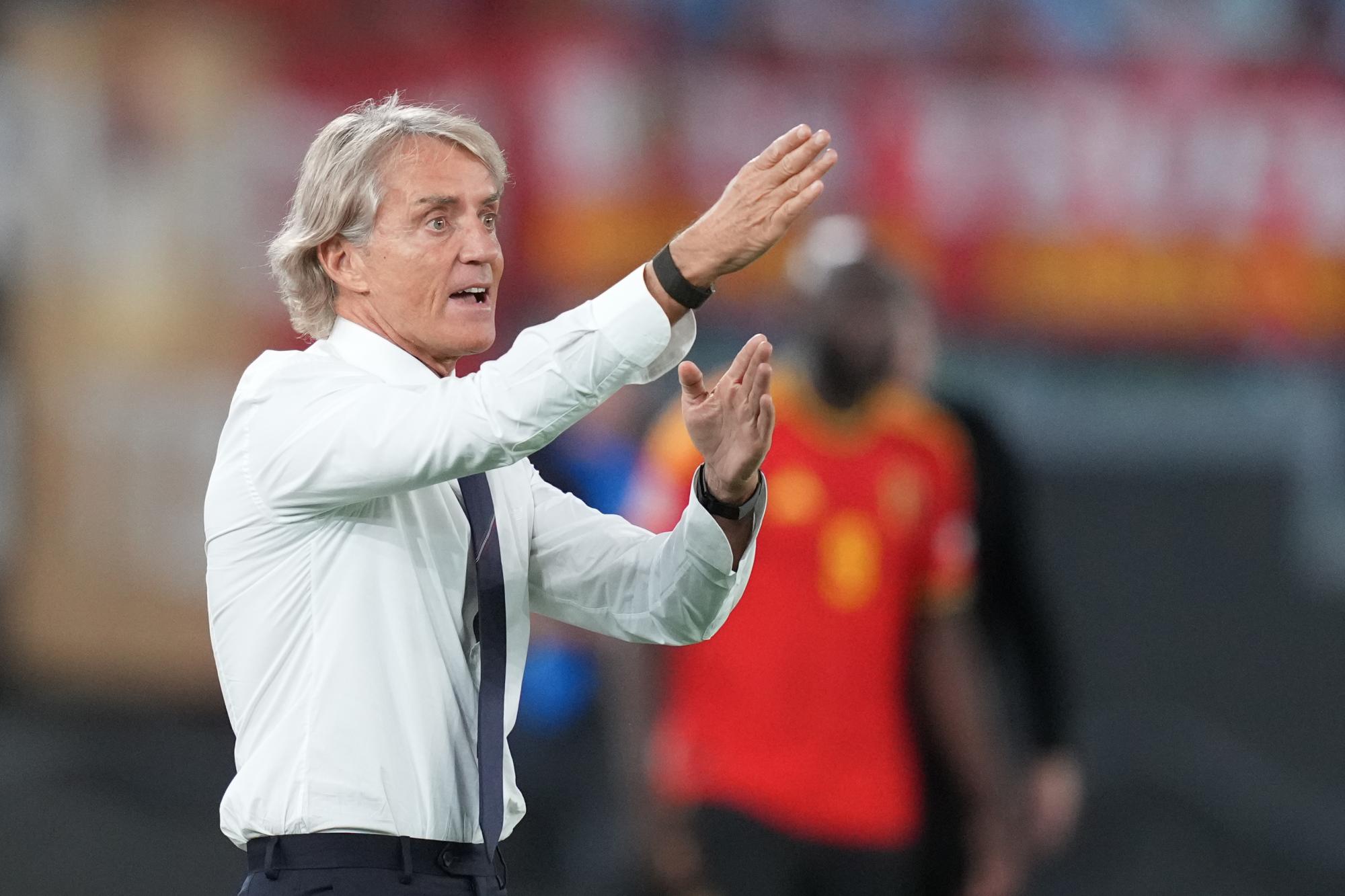 Italie-Belgique : Roberto Mancini veut arrêter de penser au traumatisme de la Coupe du monde