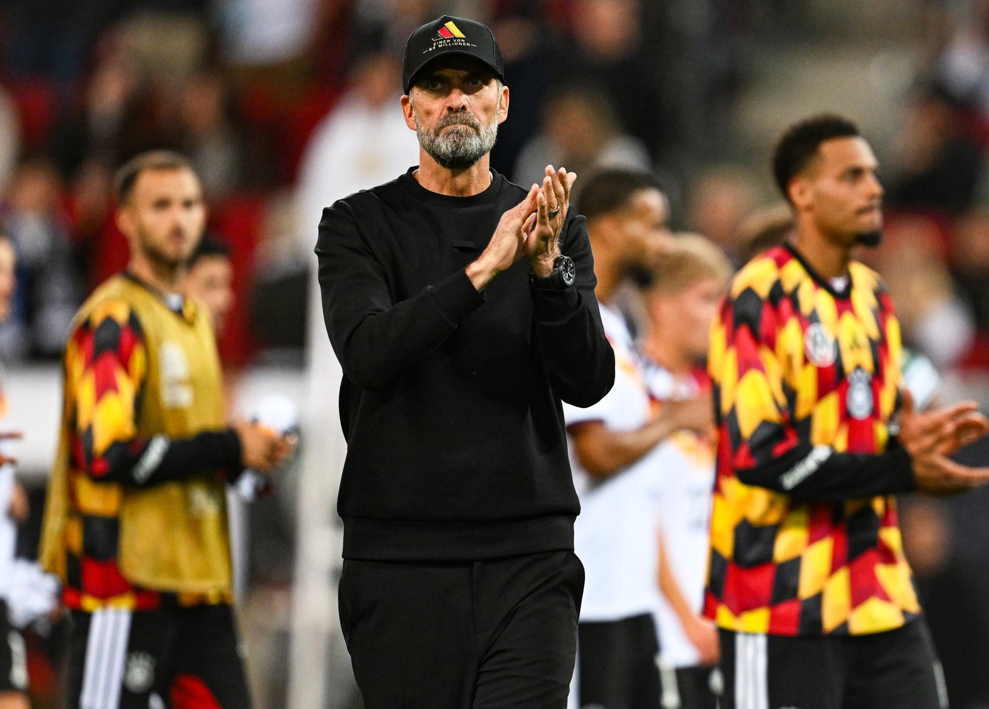 Ligue des nations : Jürgen Klopp défend ses joueurs face aux commentaires racistes après Allemagne-Grèce