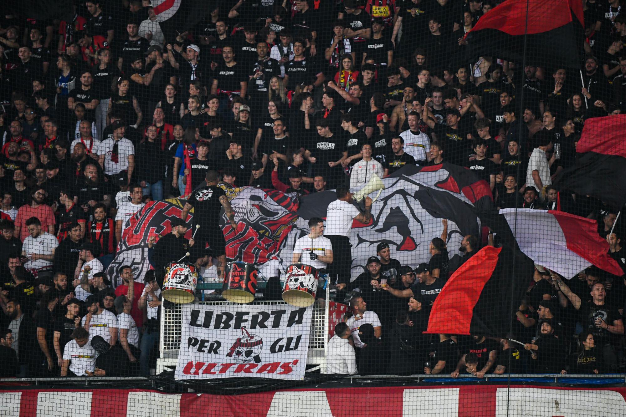 OGC Nice : Deux ultras du club azuréen relaxés suite aux incidents survenus en novembre 2025