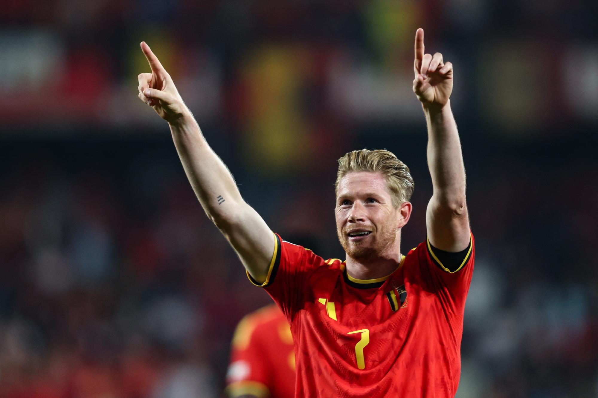 Dans le groupe de la France, Kevin De Bruyne et Romelu Lukaku offrent la victoire à la Belgique contre la Turquie