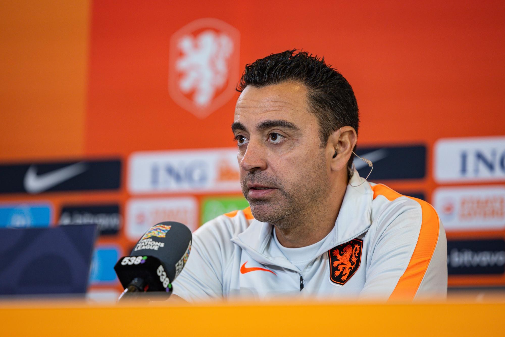 Le sélectionneur des Pays-Bas Xavi n'apprécie pas la durée de la trêve internationale en cours
