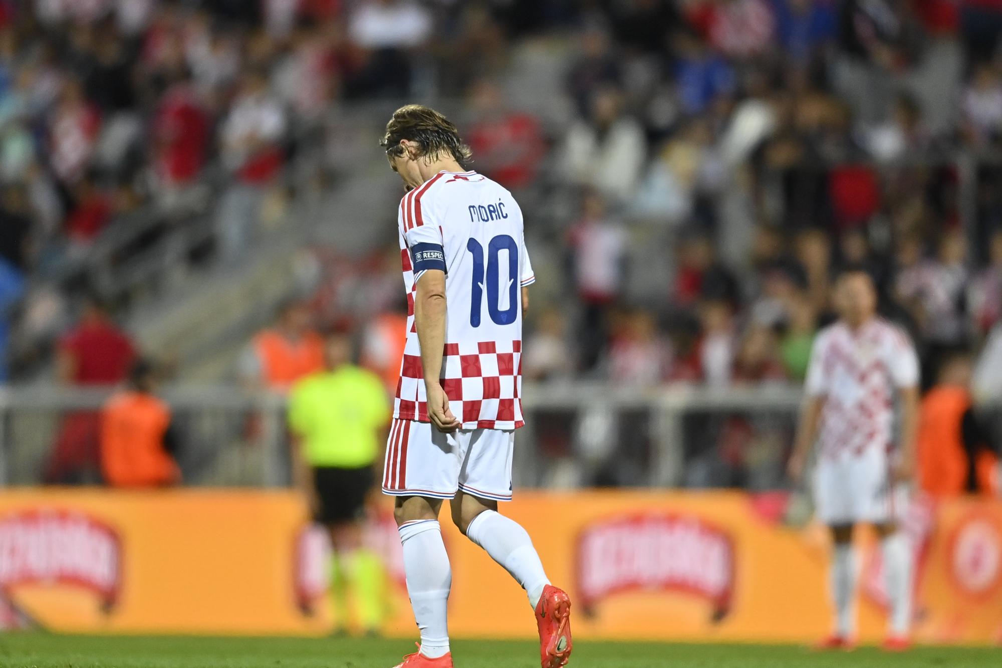 Ligue des Nations : «/C'est la première fois que j'ai honte après un match », Luka Modri ne décolère pas après le revers historique infligé par l'Angleterre à la Croatie