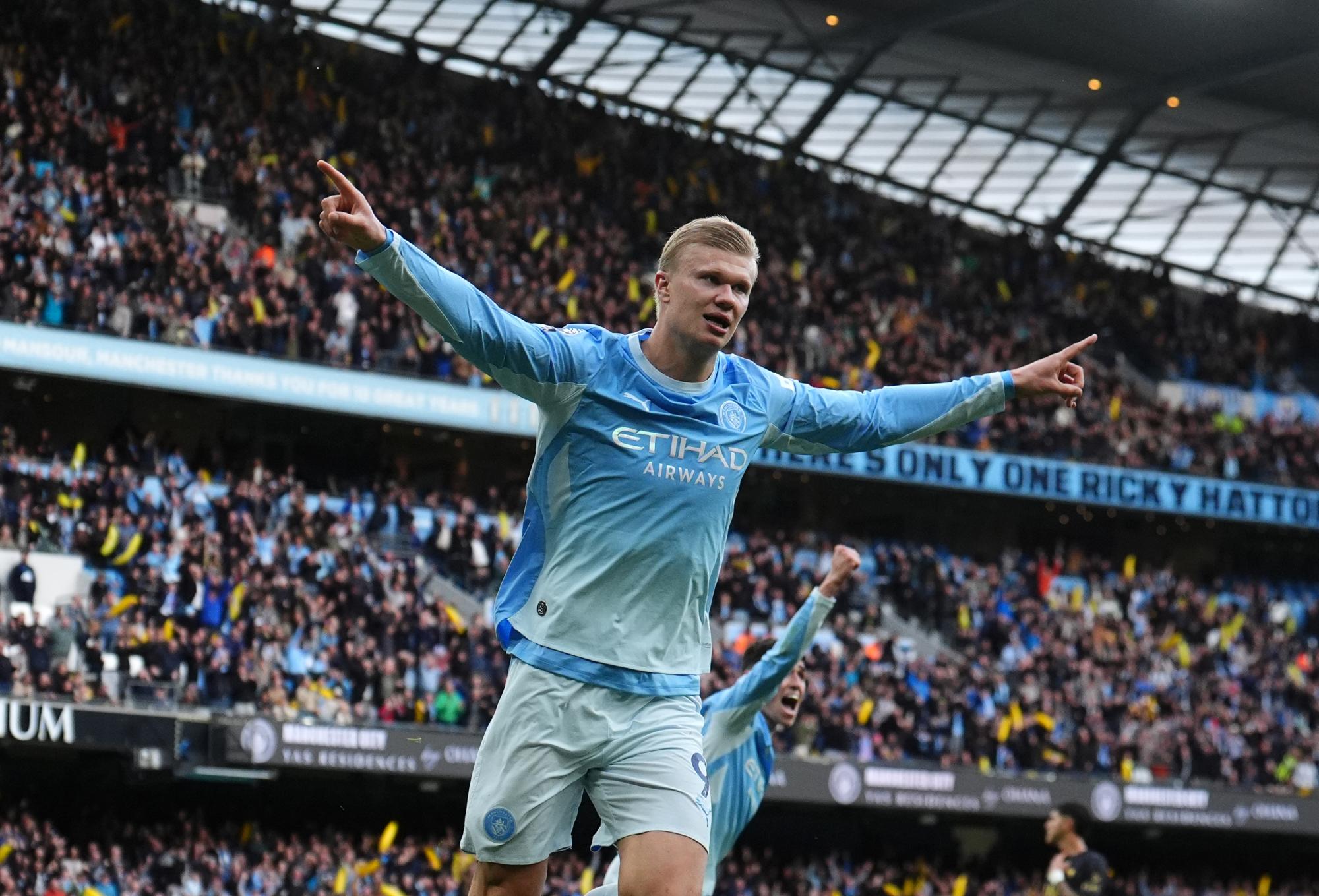 Premier League : Manchester City enchaîne une septième victoire contre Ipswich, nouveau doublé pour Erling Haaland
