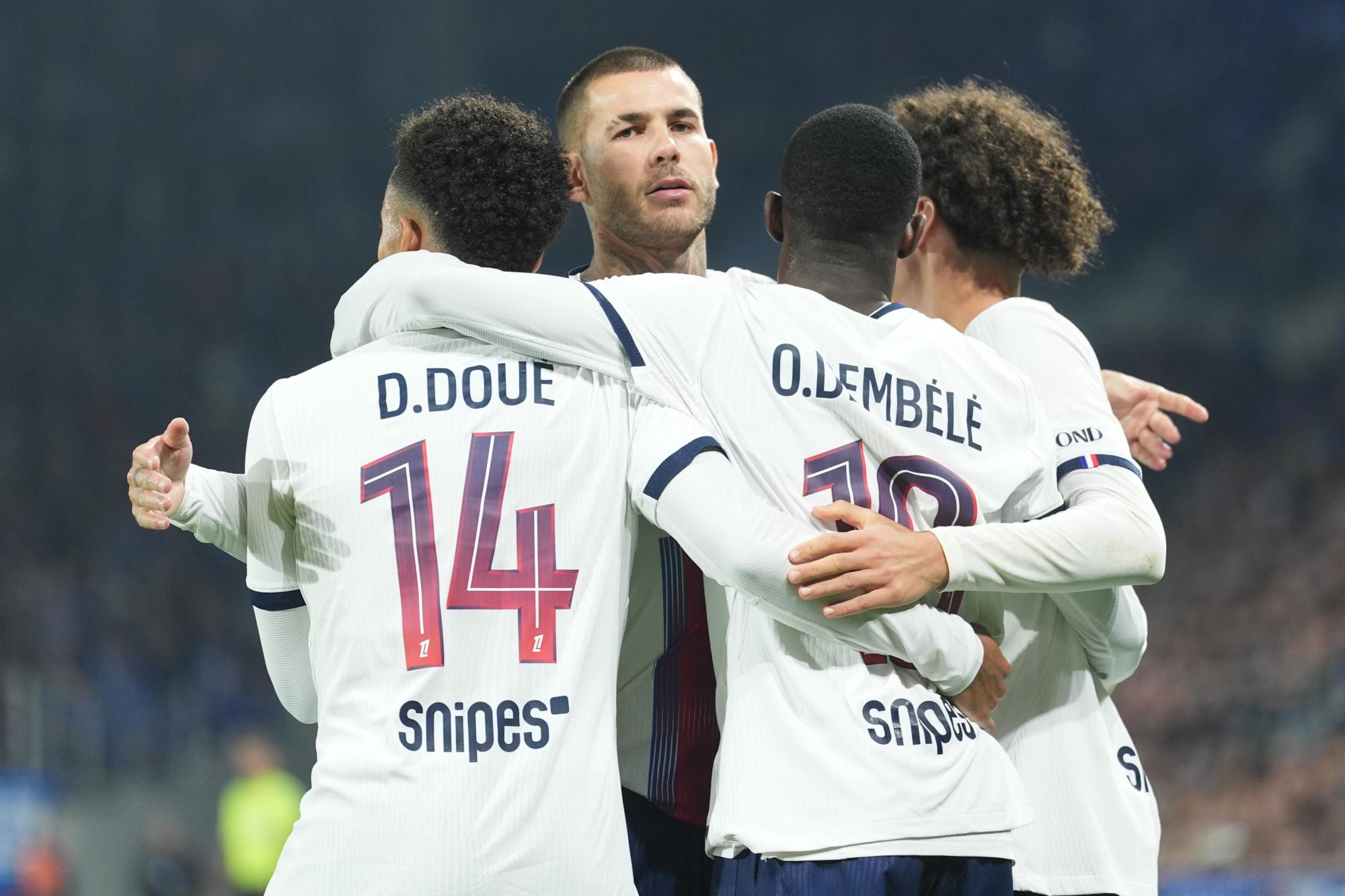 Lucas Hernandez débriefe la victoire du PSG à Strasbourg : «/On s'accroche, la machine est en route /»
