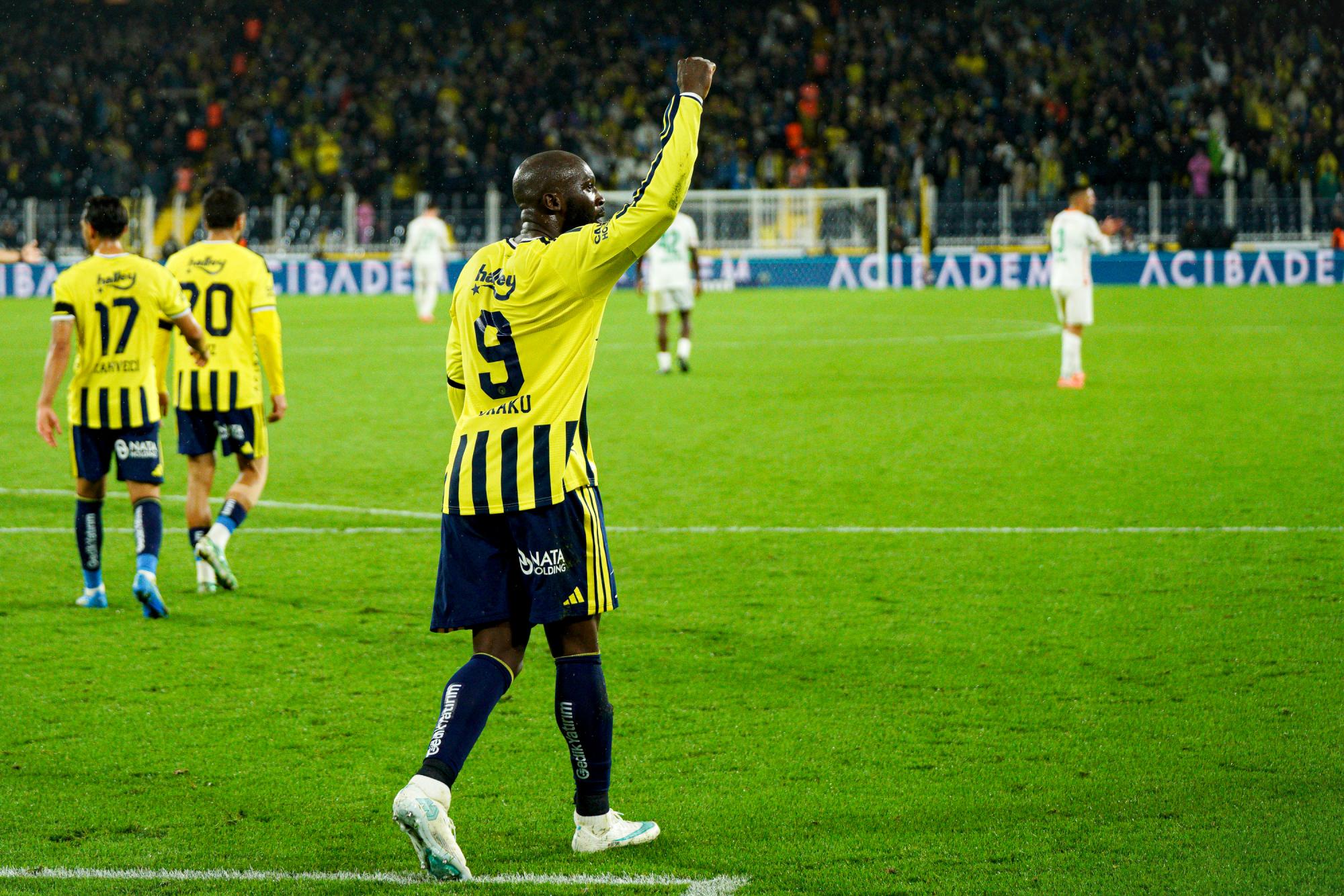 Turquie : Après deux mois d'attente, Romelu Lukaku marque enfin son premier but avec Fenerbahçe