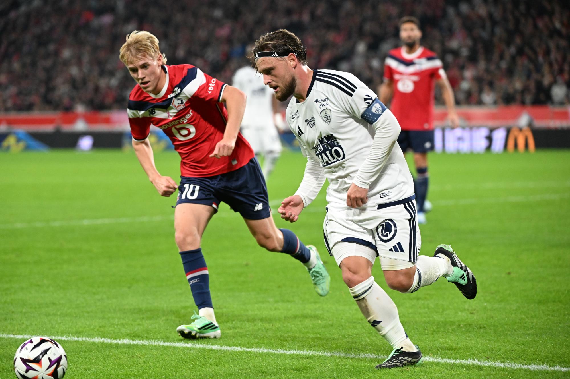 Ligue 1 : Accroché par Brest, Lille manque l'opportunité de virer en tête