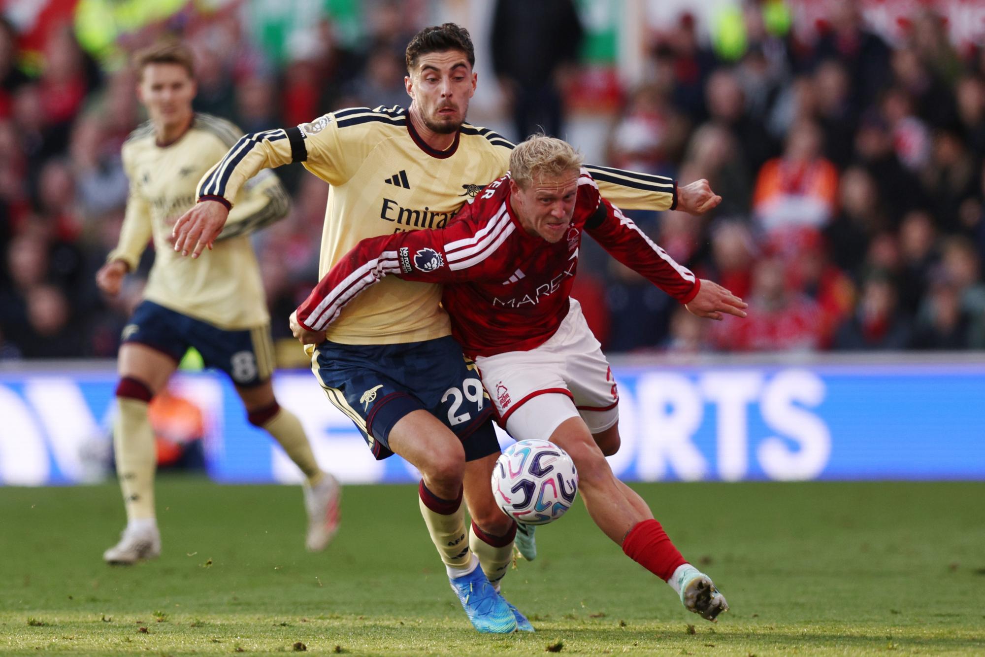 Premier League : Arsenal s'en sort in extremis à Nottingham Forest