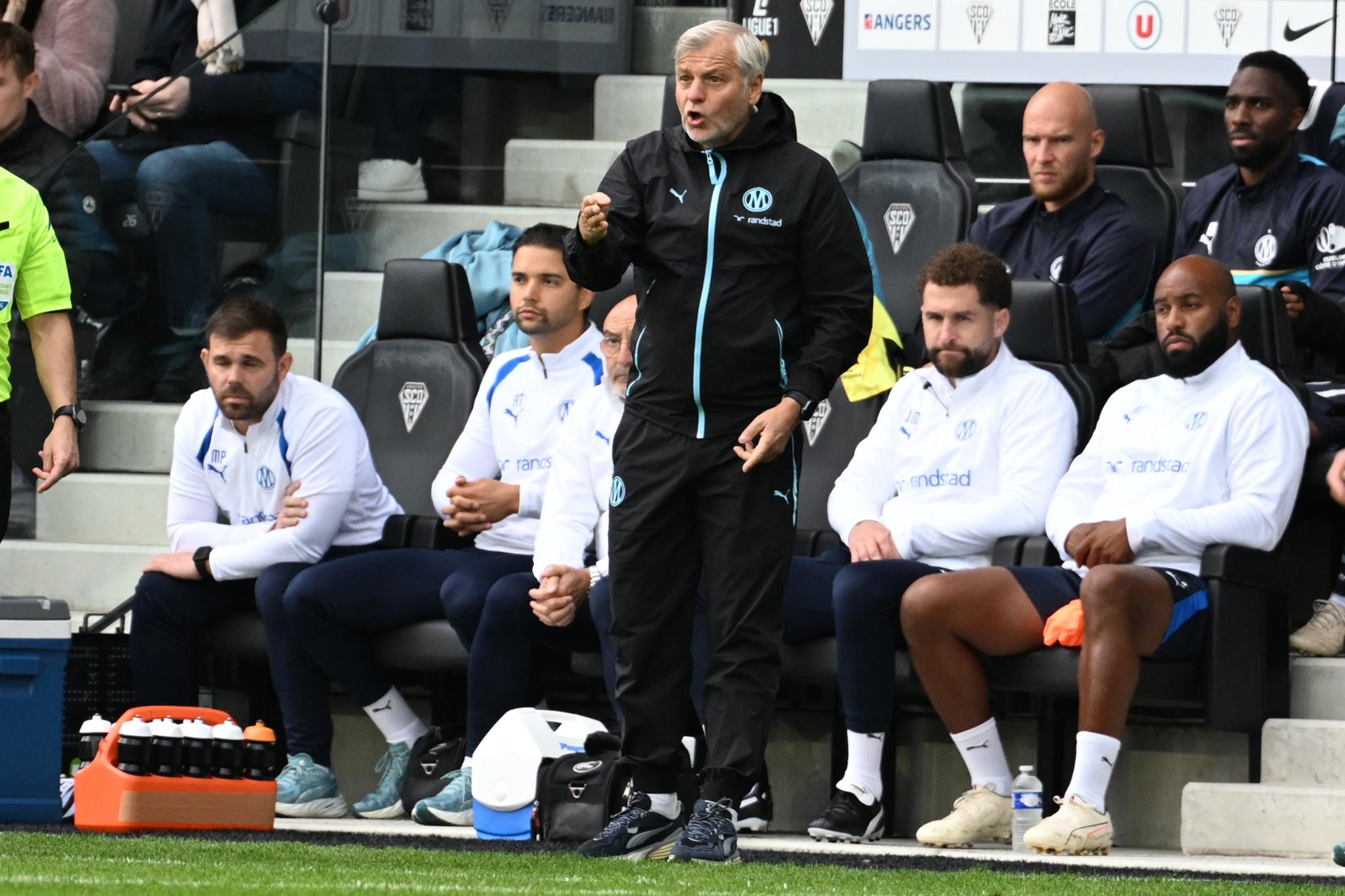 Ligue 1 : Bruno Genesio soulagé par la victoire de l'Olympique de Marseille à Angers