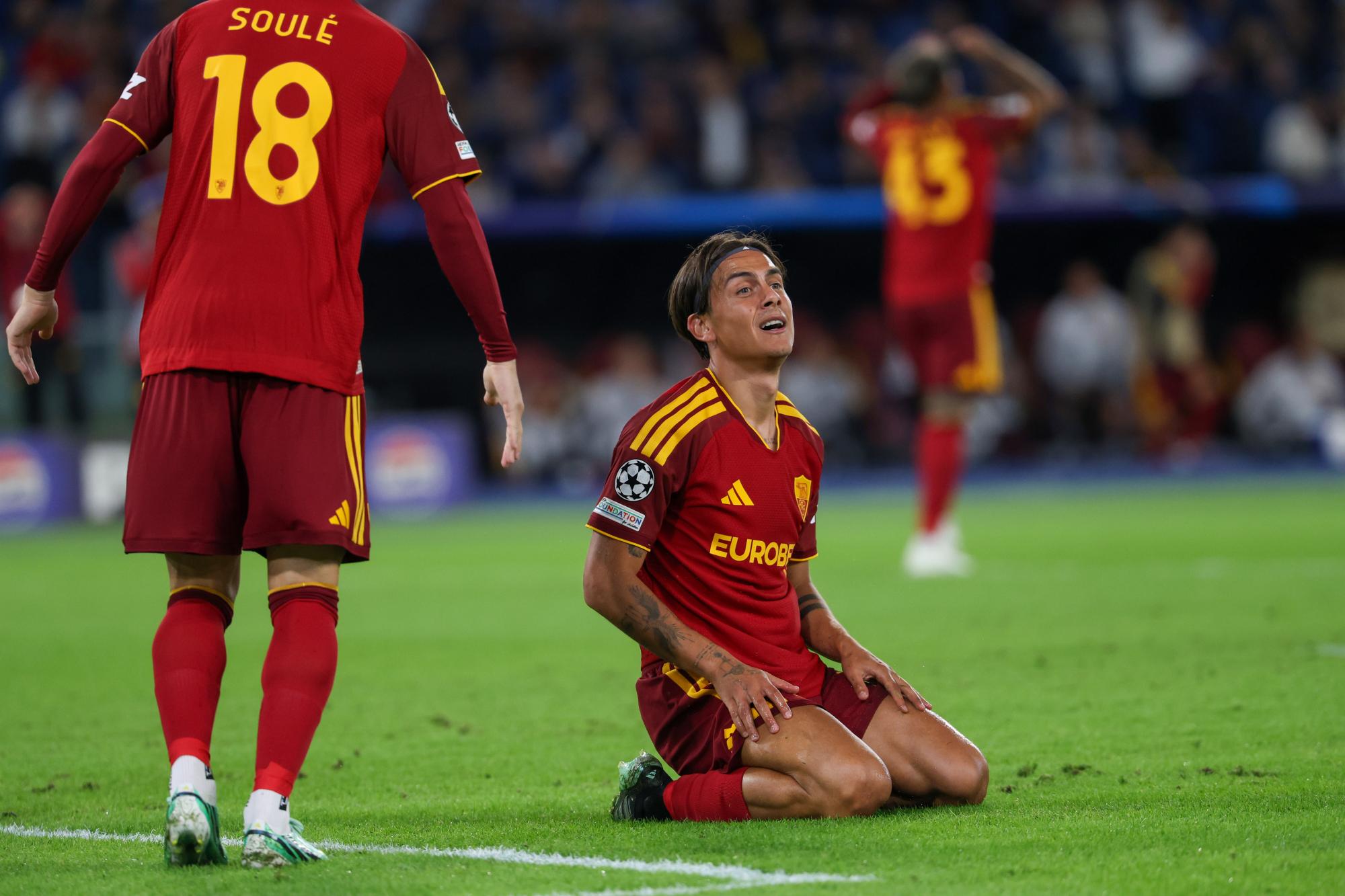 Serie A : la Roma privée de Paulo Dybala pour de nombreuses semaines, touché par une fatigue musculaire