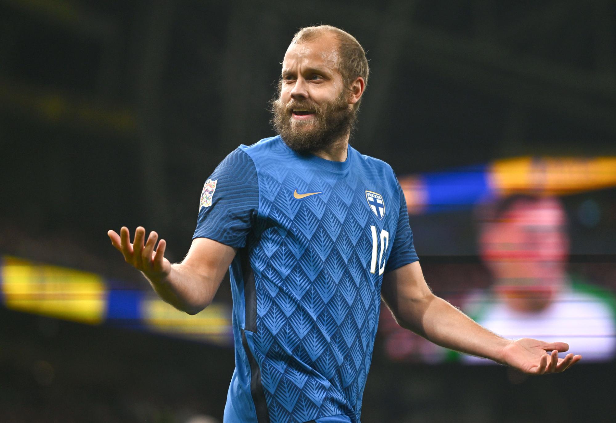 Le meilleur buteur de la Finlande, Teemu Pukki, prend sa retraite