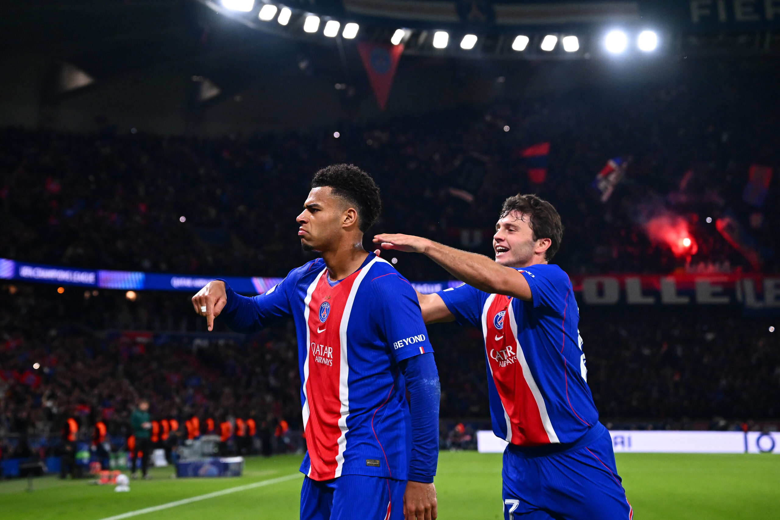 Ligue des champions : le PSG ouvre le score contre le FC Barcelone grâce à un but de Désiré Doué