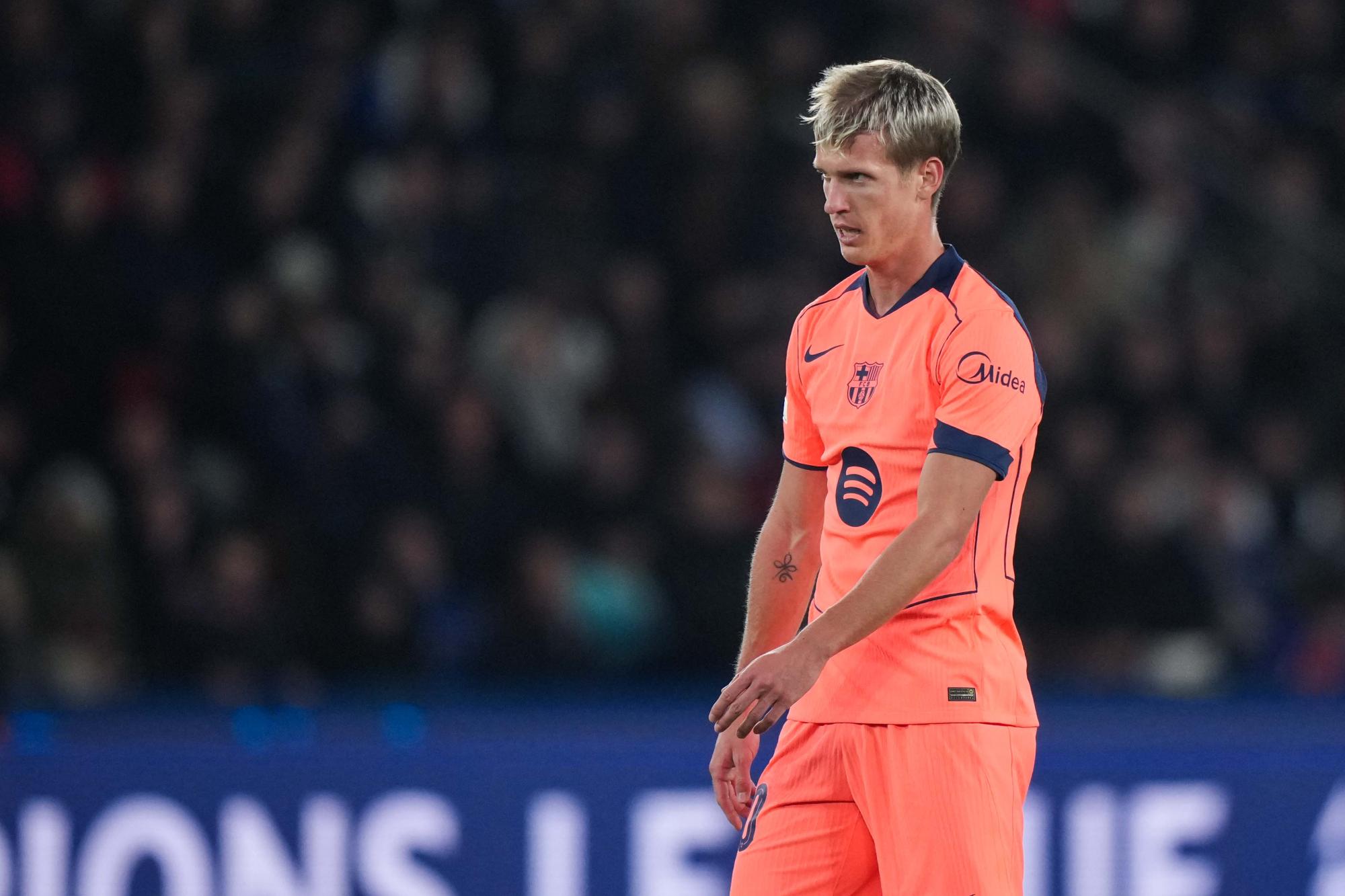 FC Barcelone : Dani Olmo privé de Clásico après sa sortie sur blessure contre le PSG ?