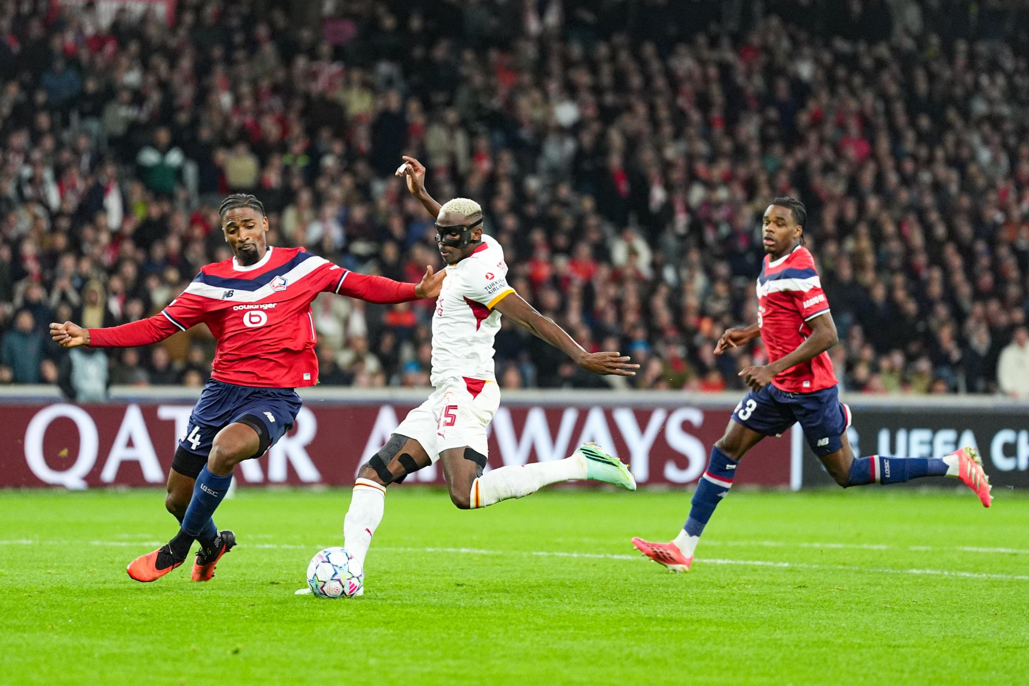 Ligue des champions : Lille pillé par Galatasaray malgré le doublé de Soriba Diaoune