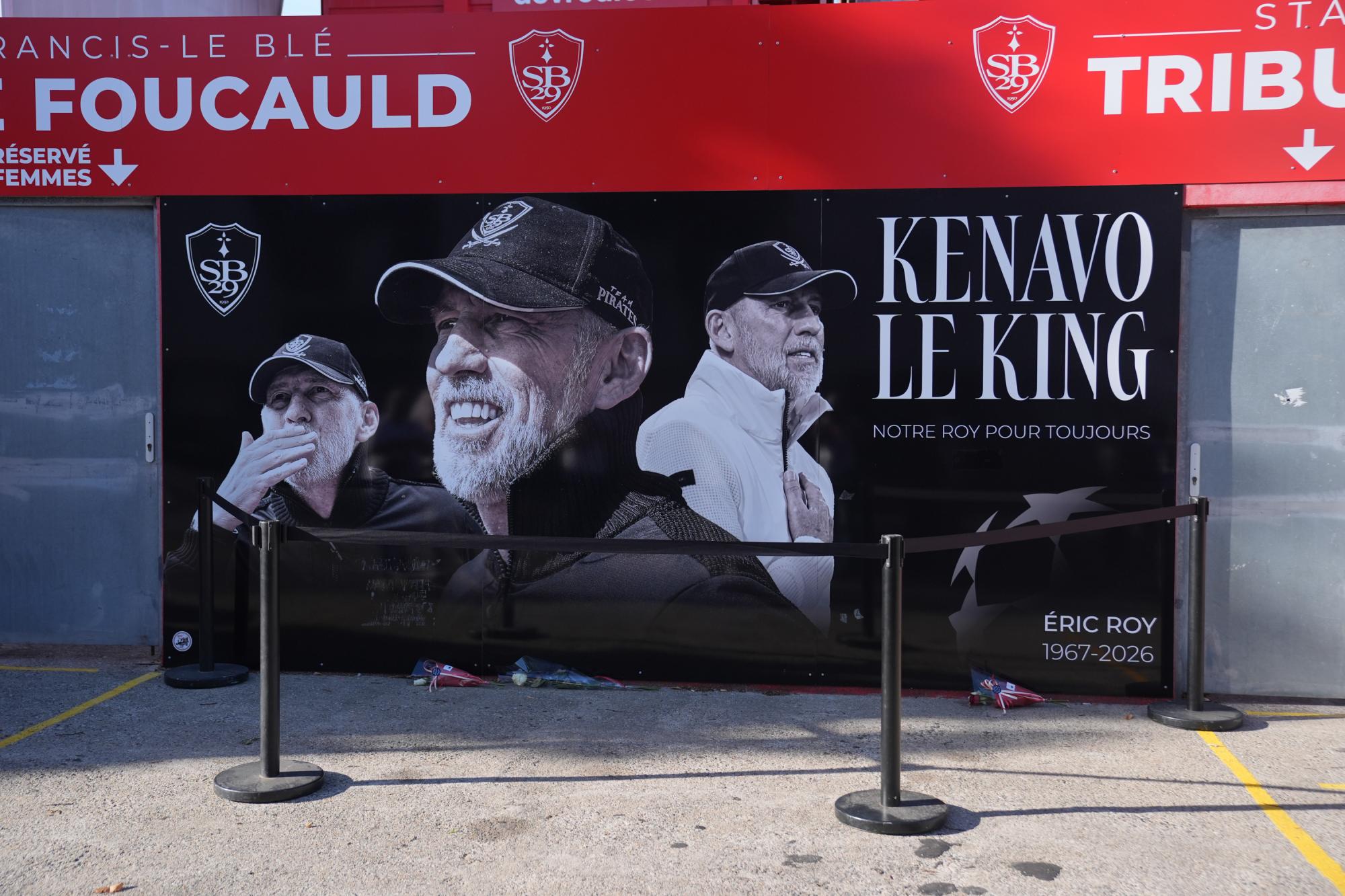 Ligue 1 : Brest et l'OGC Nice rendent hommage à Eric Roy au stade Francis Le Blé