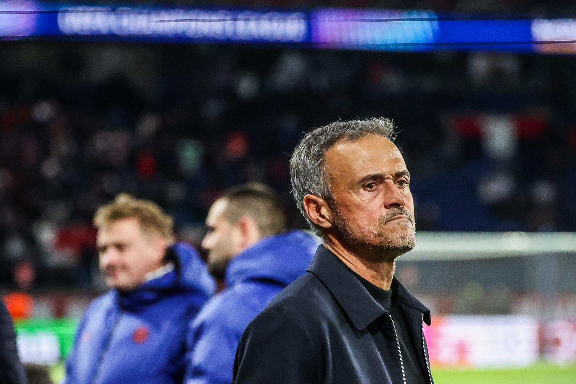 Ligue 1 : L'entraîneur du Paris Saint-Germain Luis Enrique ne juge pas utile de recruter un remplaçant à Khvicha Kvaratskhelia