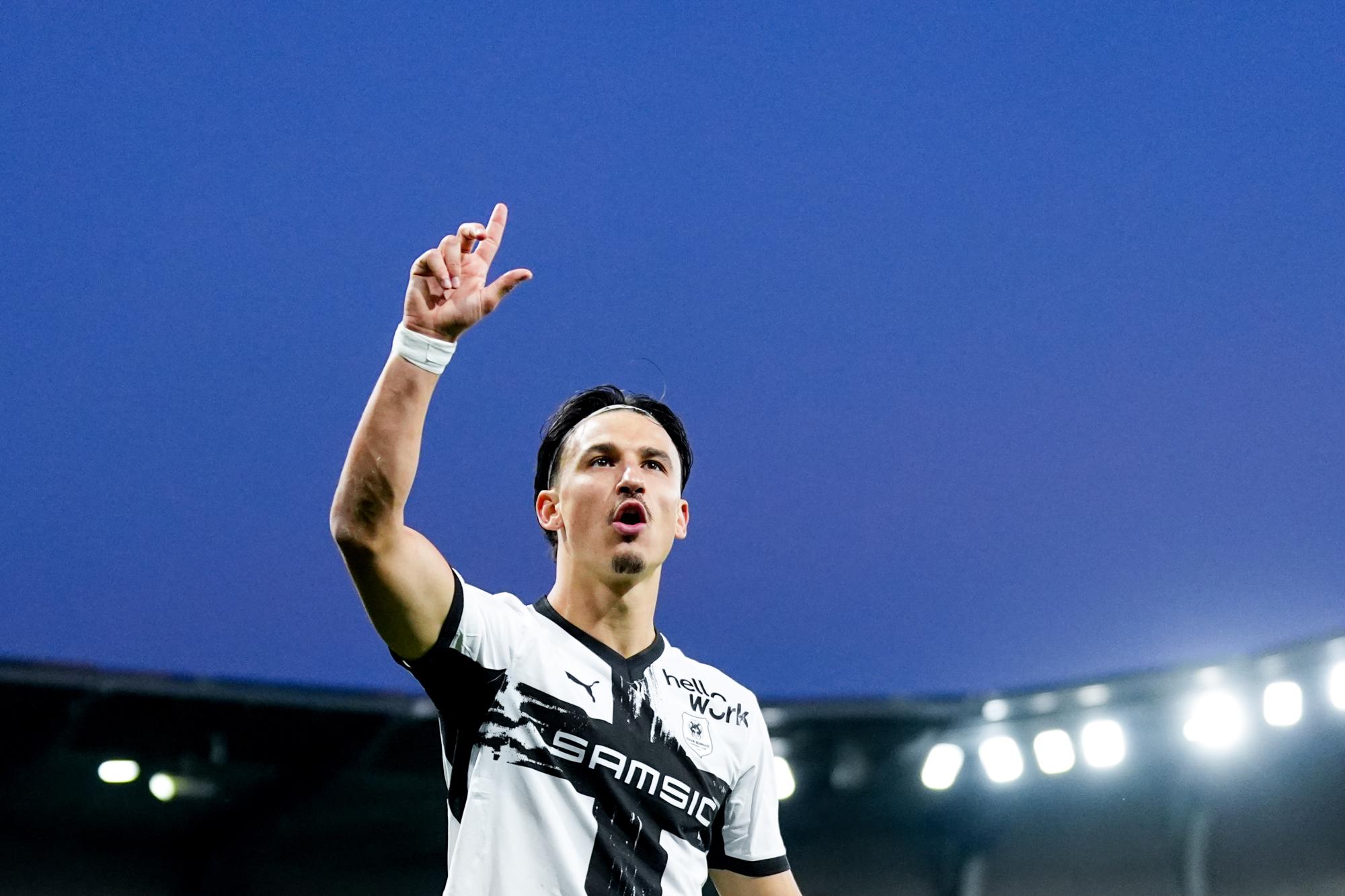 Ligue 1 : l'attaquant du Stade rennais et de l'équipe de France Estéban Lepaul absent contre Strasbourg