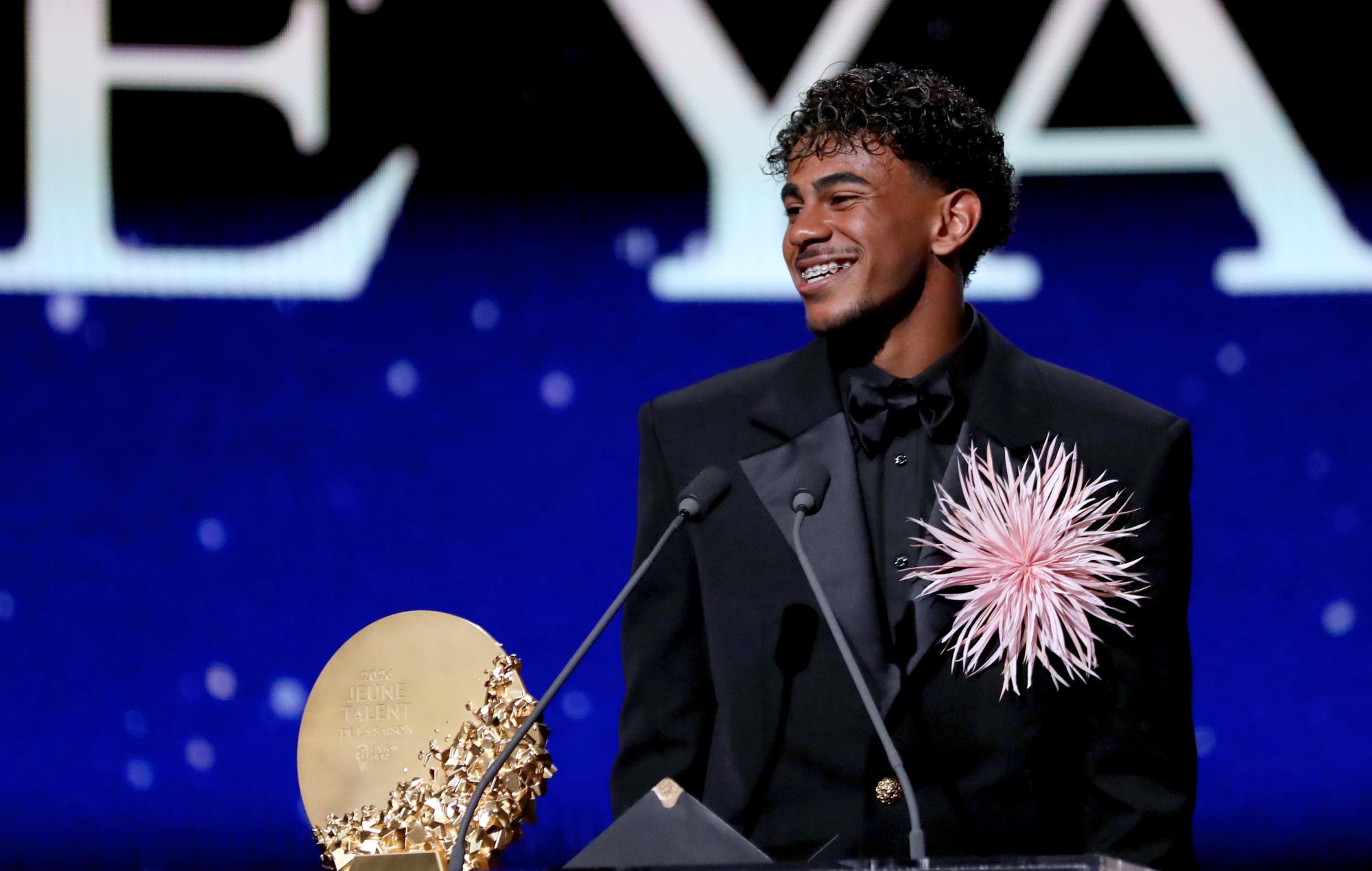«/Les bonnes choses prennent du temps/» : la réaction de Yamal après le Ballon d'or