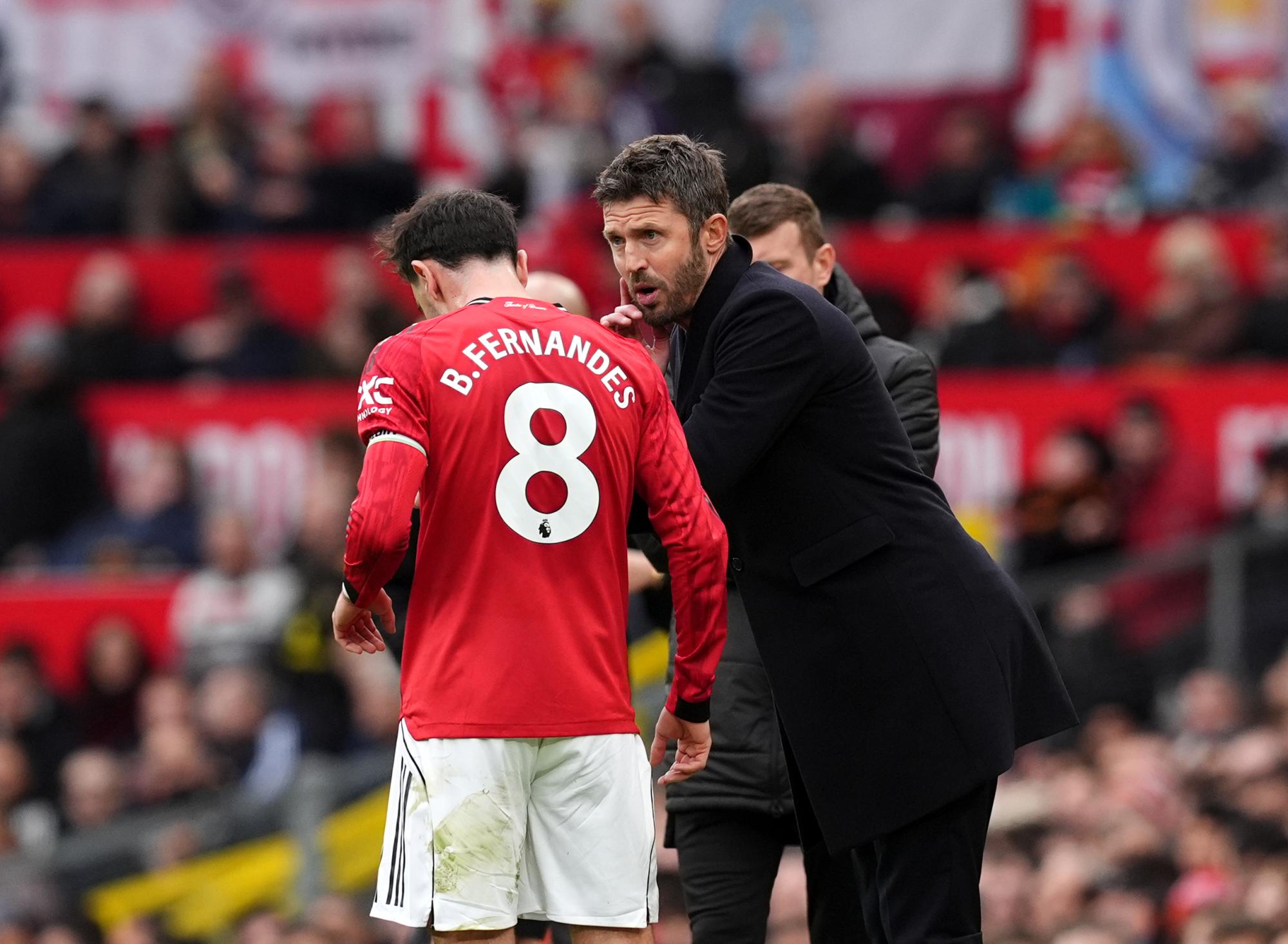 Michael Carrick (Manchester United) enterre la hache de guerre avec son capitaine Bruno Fernandes