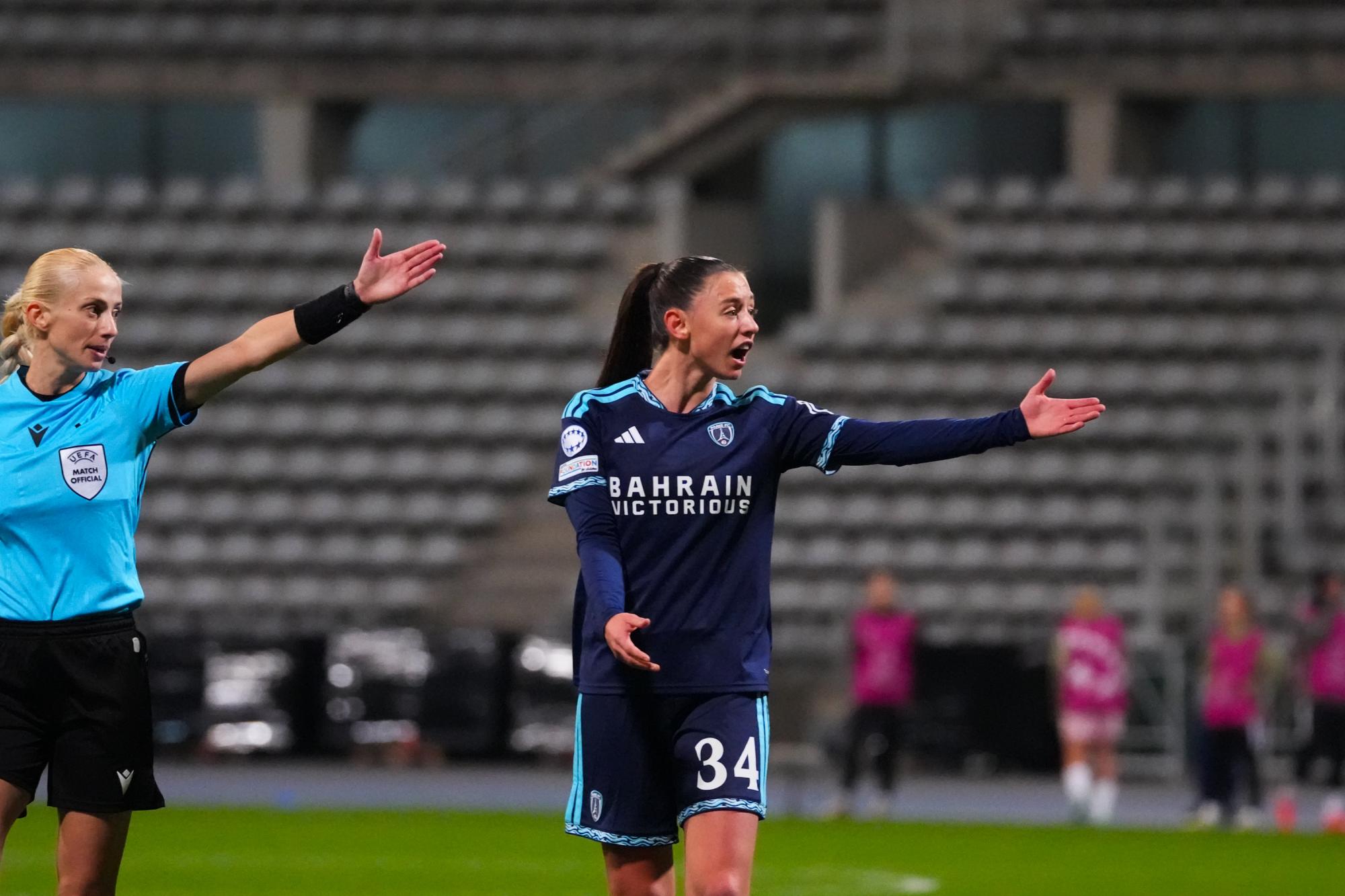 Ligue des champions féminine : le Paris FC n'empoche qu'un point contre Hacken
