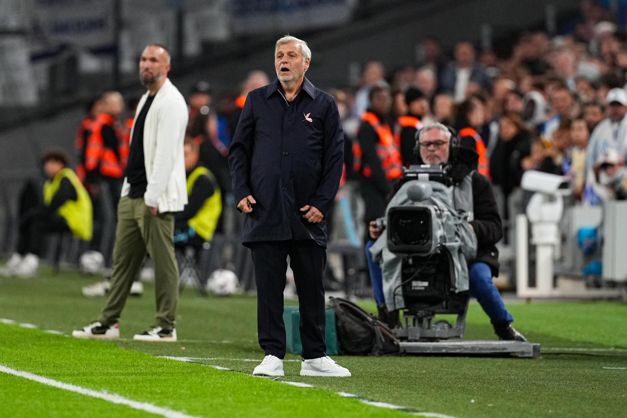 OM : Bruno Genesio dénonce le «/lobbying/» autour des jeunes du club avant la réception de Toulouse