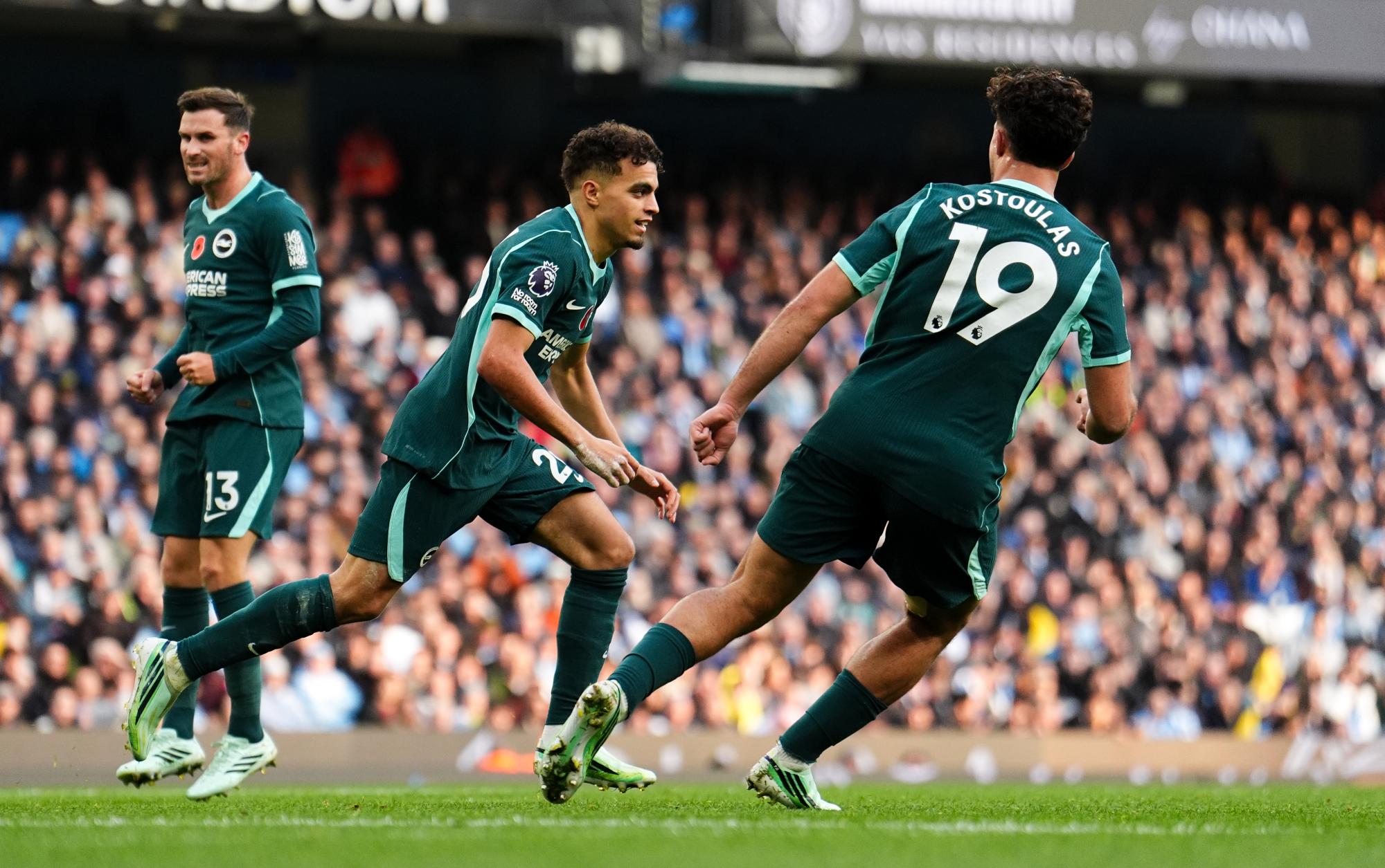 Premier League : Grâce à Yasin Ayari, Brighton fait chuter le leader Manchester City sur sa pelouse pour la première fois de la saison en championnat