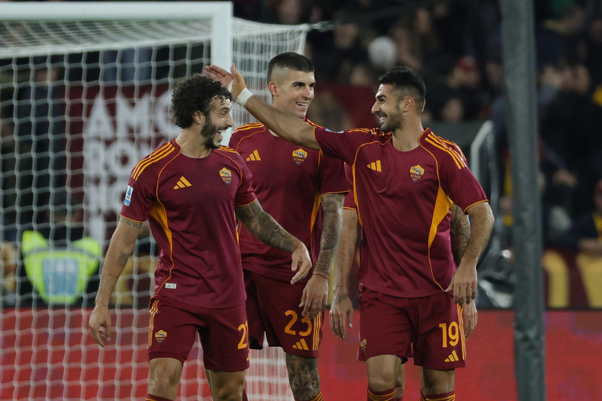 Serie A : La Roma fracasse l'Udinese en une mi-temps et conserve son invincibilité en championnat